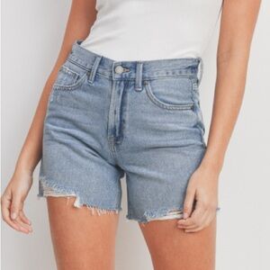 Ilandra Boyfriend Light Blue Jean Shorts